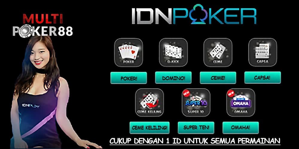 Daftar ID Akun Game ke Situs IDN Poker Online Indonesia